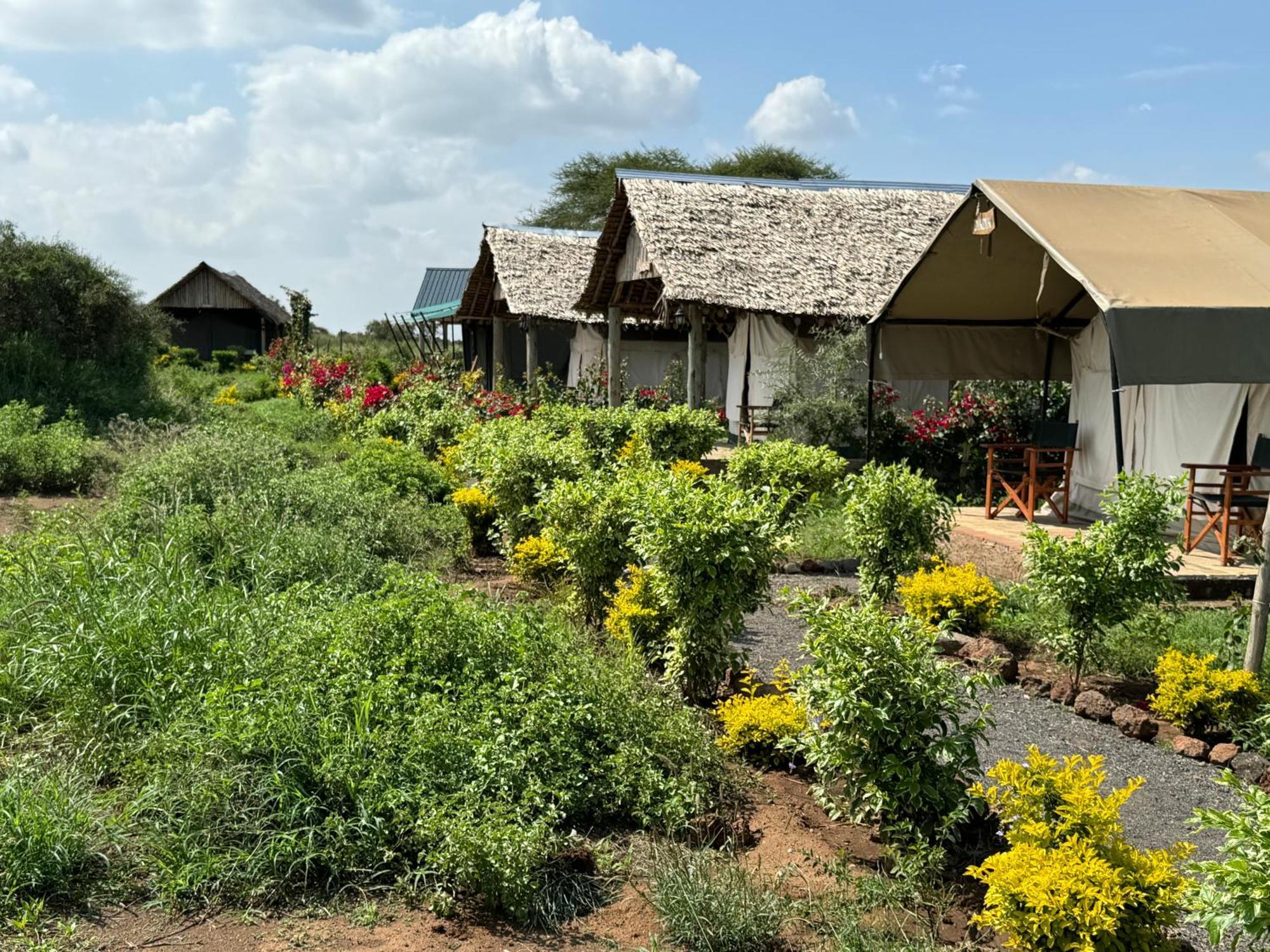 Amboseli Discovery Camp Exteriör bild